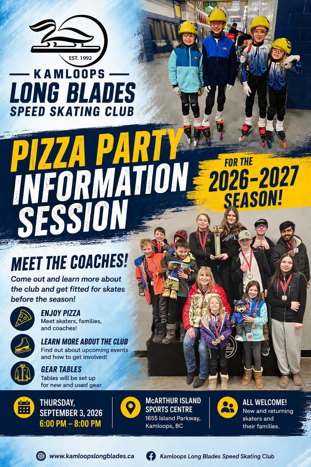 2026 KLB Pizza Party & Information Session